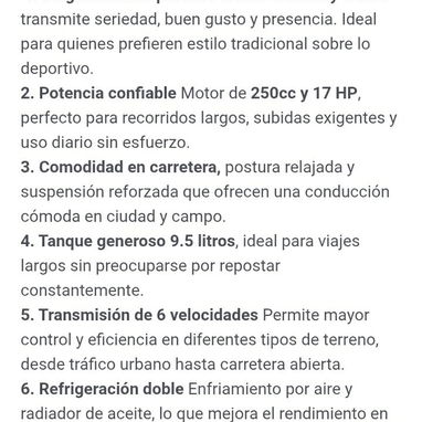 En venta MOTO NEGRA KRATHOS 250 CC NUEVA A ESTRENAR CON GARANTÍA $3260 9.5L >110km/h - Img 123714091