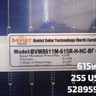 Panel solar BIFACIAL ☀️ - 3/4
