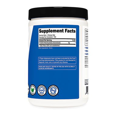 CREATINA MONOHIDRATADA NUTRICOST 100 SERVICIOS - Img 123164818