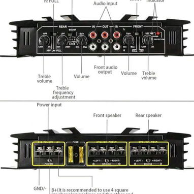 Amplificador de audio para carro - Img 123333595