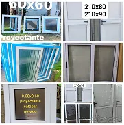 Puertas y ventanas de aluminio con cristales y otros - Img 45776147