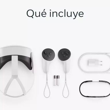 Gafas realidad virtual Meta Quest 3S//Visor de VR de realidad mixta//(8/128 GB)// Snapdragon XR2 Gen 2//Nuevo//Original - Img 106424237