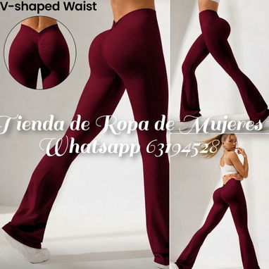 Casi todos los colores 🌈 Leggins Campana Levanta Glúteos Corte V Originales tela gruesa no transparentan tallas XS S M - Img 122147641