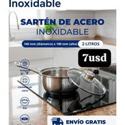 ✨️Sartén de Acero inoxidable ✨️ - Img 56910046