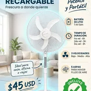 Ventiladores recargables - Img 57893543