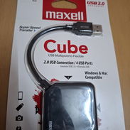 USB multipuerto Flexible de 4 USB a 2.0 ,marca Maxell - Img 55636947