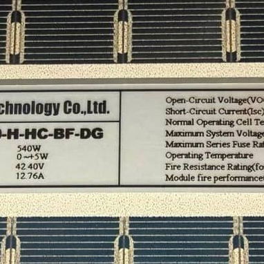 🔸Panel solar bifacial Boviet Solar 540w🔸 - 2/2