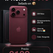 2130USD iPhone 18 Pro Sellado en su caja - Img 58425569