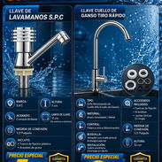 💲 5 Y 8 USD 💲OFERTAS DE LLAVES  DE AGUA PARA LAVAMANOS Y FREGADERO. MENSAJERÍA CON FACTURA Y GARANTÍA. 📲 54833699 - Img 56091868