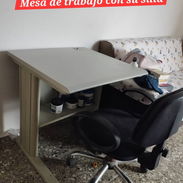 🪑💻 MESA DE TRABAJO CON SILLA GIRATORIA 💻🪑 - Img 55927289