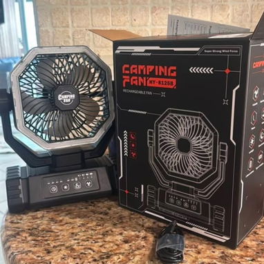 VENTILADOR PORTÁTIL CAMPING FAN 20.000 mAh - 3/4