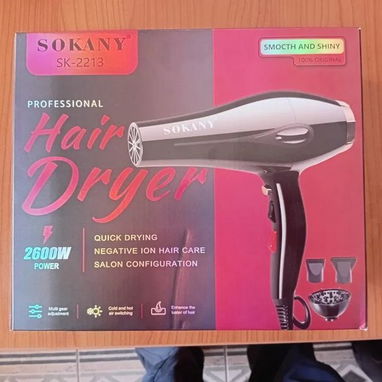SECADOR DE CABELLO PROFESIONAL SOKANY SK-2213 VT# - 4/5