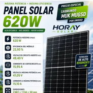 Panel Solar HORAY SOLAR 620W – Alta Eficiencia - Img 56823671