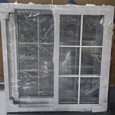 ventanas de PVC importadas 💯% calidad con malla anti bichos y no permite k traspase el ruido 🔕 del exterior varias med - Img 124395352