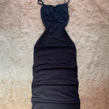Vestidos de tirantes rizado en los senos (*IMPORTADOS*🇻🇪) - 7/7