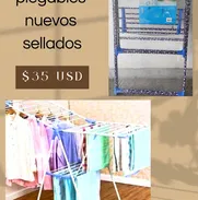 Tendederos plegables nuevos sellados - Img 47465560