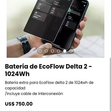 Batería de EcoFlow Delta 2 - 1024Wh - Img 105535147