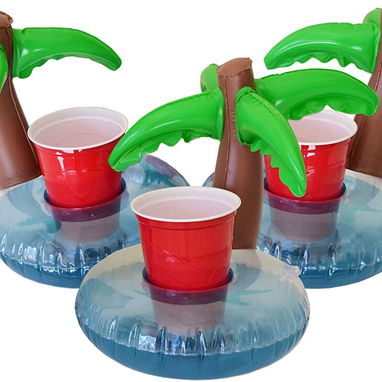 Portavasos Inflables en forma de palmera (set de 3) --- 59103445 - Img 124275320
