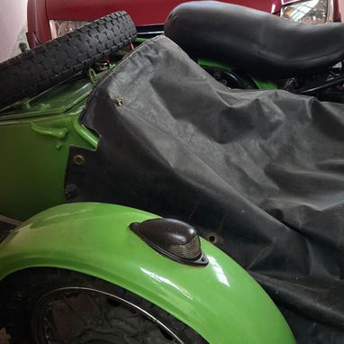 Moto Ural en perfectas condiciones. Reparada, chapisteada y pintada. Contacto por whatsapp a traves del 52701077 - Img 123069528