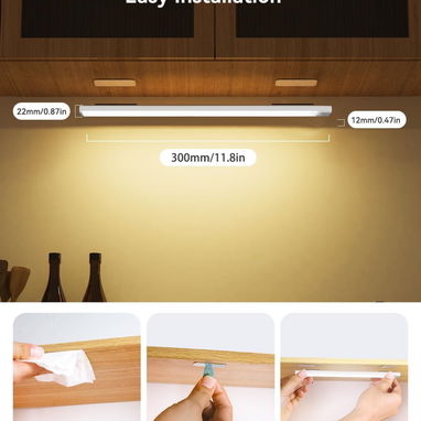 * Set de 3 Luces LED USB Recargables con sensor de movimiento - Img 121527969