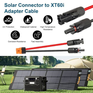 ​☀️ CABLES SOLARES PROFESIONALES XT60i A MC4 VARIOS TAMAÑOS 🔌⚡ - Img 116744050