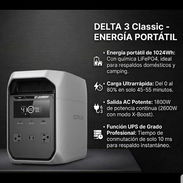 DELTA 3 Classic Energía portátil de 1024Wh Carga Ultrarrápida: Del 0 al 80% en solo 45-55 minutos. 6 U3 Salida AC Pot - Img 55274934