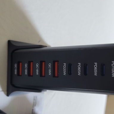 Cargador carga ultrarapida. de 320 w , marca Essager. Multipuerto. Puertos Usb y Tipo C . - Img 126942205