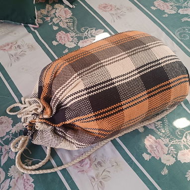Hamaca artesanal tejida a mano + morral - 2/2