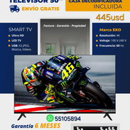 Televisor Smart TV 50" + Soporte y Cajita Decodificadora - Img 57069207
