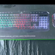 kit de teclado y mouse rgb gamer monster nuevo en caja - Img 50579206