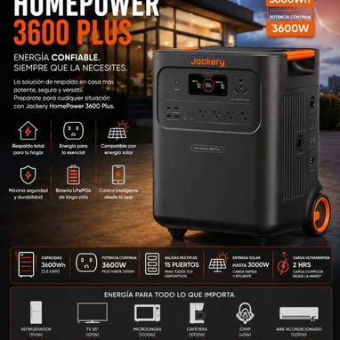 Estaciones Jackery HomePower - 3/3