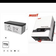 Kit de 3kw Must, inversor de must 3kw + 4 paneles + 2 batería de cajon haciendo 5kw, yoarley 💯 - Img 57194945