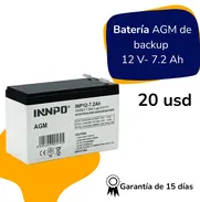 Batería AGM de backup 12 V- 7.2 Ah - Img 50694946