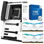 Kit 14 va generación z790 nzxt con i7 14700k y 16gb de ram 6000mhz todo impecable puedo bajar el micro o subir ram - Img 55771387