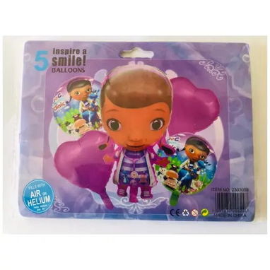 Set de 5 Globos Doctora Juguetes - Img 123712866