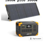 Estacion de energia 1800w pico 3000w con panel. - Img 56753833