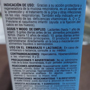 Vitamina c en suspensión para bebe, Vi-Dea-C, frasco de 25 ml - 2/2