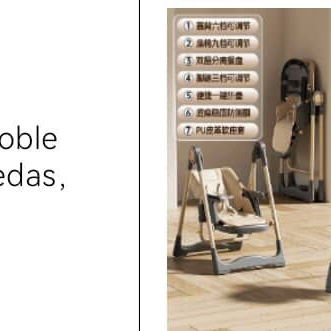 Silla de alimentacion bebes - Img 123500512