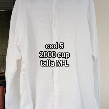 Camisas blancas buen estado para hombre - Img 118562814