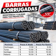 VENTA DE CABILLAS DE 1/2  📍ALMACÉN EN LA HABANA, LAS TUNAS, SANTIAGO DE CUBA y CIENFUEGOS. - Img 57856240