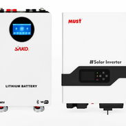 Inversor de 6000w (110 y 220) con batería externa de 16.5kw (320ah/51.2vol) en 3250 usd. Con mensajería incluida - Img 55811687