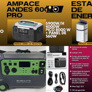 ESTACIONES DE ENERGIA VARIAS -DELTA 3 - DELTA 3 CON PANEL Y CABLES - MANGO CON PANEL -ENGINUITY MAS PANEL - AMPACE ANDES - Img 55812186