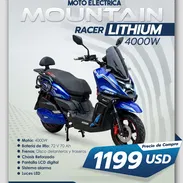MOTO ELÉCTRICA RACER 72V70AH - Img 57587319