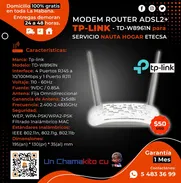 🚨 $50 🚨 ADQUIERA SU ROUTER NAUTA HOGAR. ENTREGA GRATIS CON FACTURA Y GARANTÍA 1 MES. TLF 54833699 - Img 50088534