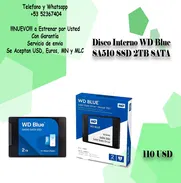 Disco Interno WD Blue SA510 SSD 2TB SATA - Img 50122378