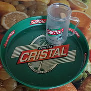 Juego de tazas , bandeja cristal con jarra plástica para congelador - Img 55702047