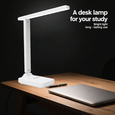 Lámpara de escritorio LED 💡📚 14W con 3 modos de color, atenuación continua 800 lúmenes, USB, temporizador y soporte mó - 3/7