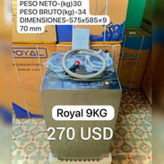 Lavadora automática Royal 9 kg - Img 55722471