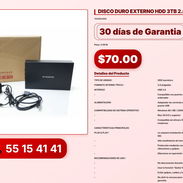 DISCO DURO EXTERNO HDD 3TB 2.0 VPT-0102 - Img 56197662