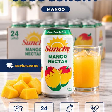 Jugos Sunchy de 334 ml, caja de 24, seis sabores #fdr - 4/6